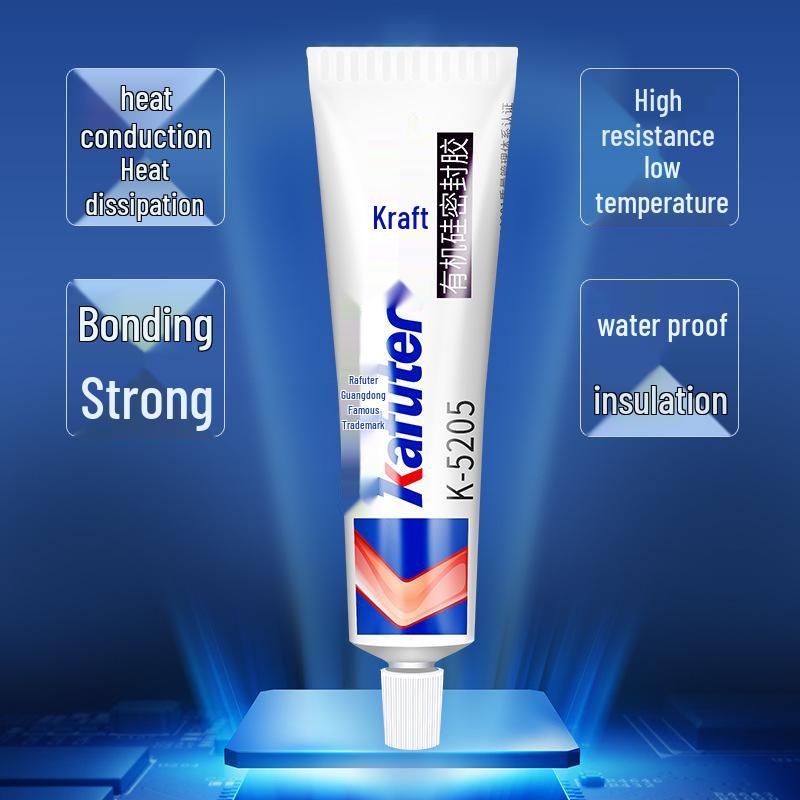 Kaft K5205 High-Temperature Thermally Conductive Silicone Adhesive