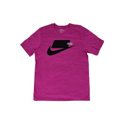 Sportswear Logo Print Short Sleeve T-Shirt Men Tops Purple CK2227-623