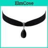 Victorian Gothic Retro Animal Necklace With Water Drop Pendant For Women