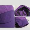 1pc Color-blocked Winter Bomber Hat Lei Feng Hat for Men and Women,Outdoor Warm Ear Protection Windproof Cord Ski Ride Pilot Hat