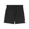 Run Evolve Woven 4" Short Solid Color High Waist Sports Shorts Women Shorts Black 525423-01