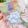 Squeeze Cat Paw Toys Cute Soft Abreact Relief Relax Toys Sticky Decompressing Pinching Cat Paw Stress Relief Squishy Toy