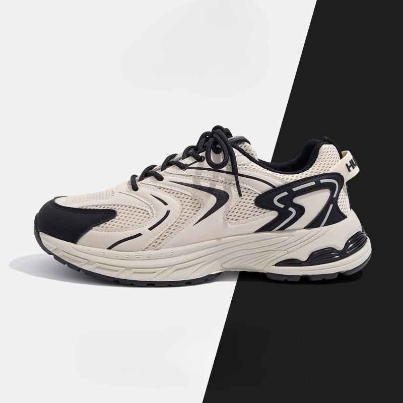 

Модная папина обувь Мужские кроссовки Модная повседневная обувь для мужчин Горячая распродажа Удобная и дышащая Мужская обувь на платформе 39 бежевый