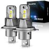 2pcs POLARPRA LED Headlight H4/9003/HB2 7535 Grey