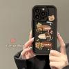 Lucky Bear Applies To Transsion INFINIX Three-dimensional Mobile Phone Case NOTE 40 Coffee Doll Personalized Protective Case