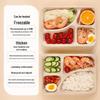 Youhe Youmi Biodegradable 4-Compartment Meal Boxes with Lids