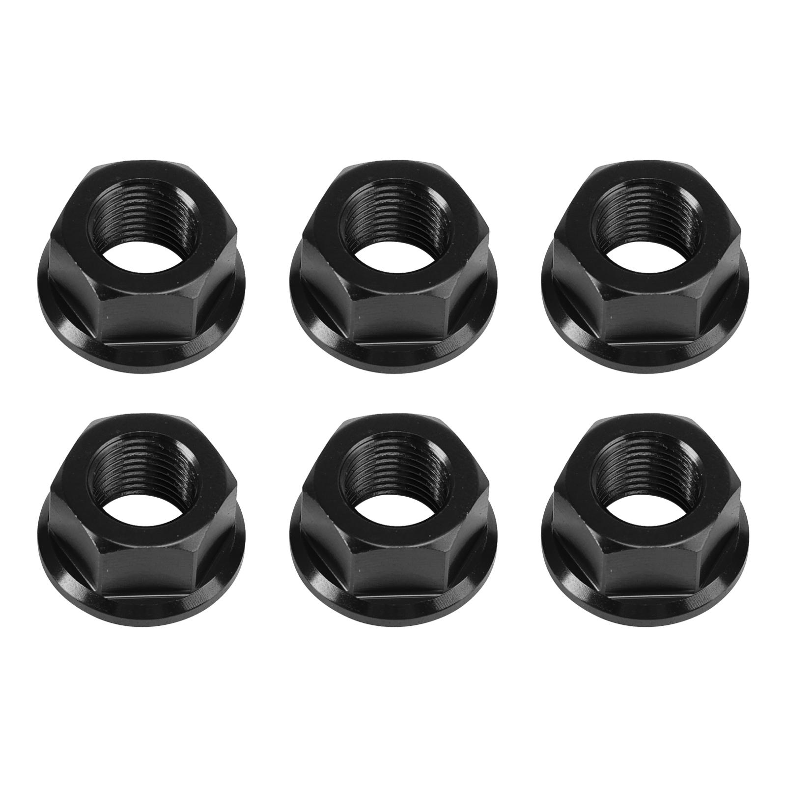 

6x Гайки задней звезды M10 x 1 Черные Для Ducati 1098 1098S 1098R 1198 S 2007-2011