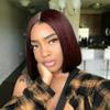 Women Boboo Wigs Natural Look High Temperature Silk Shawl Length Hair Wigs Long-Lasting Wear Fashion Fluffy Centre-Parted Wig Headgear Hair Product