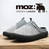 Mozu Men's Lightweight Slide Sandals with Cotton Blend Insoles and Clogs, Perfect for Indoor and Outdoor Wear, Gray Plain Weave and Mesh Combination (