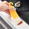 Raschietto in silicone per la pulizia del fondo della pentola, resistente alle alte temperature, antiaderente, per la pulizia della padella, raschietto per olio