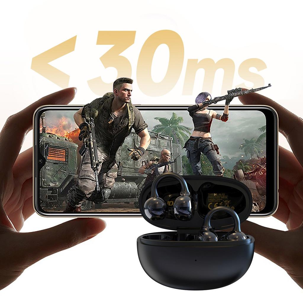 Słuchawki bezprzewodowe U20 TWS Bluetooth - czarne