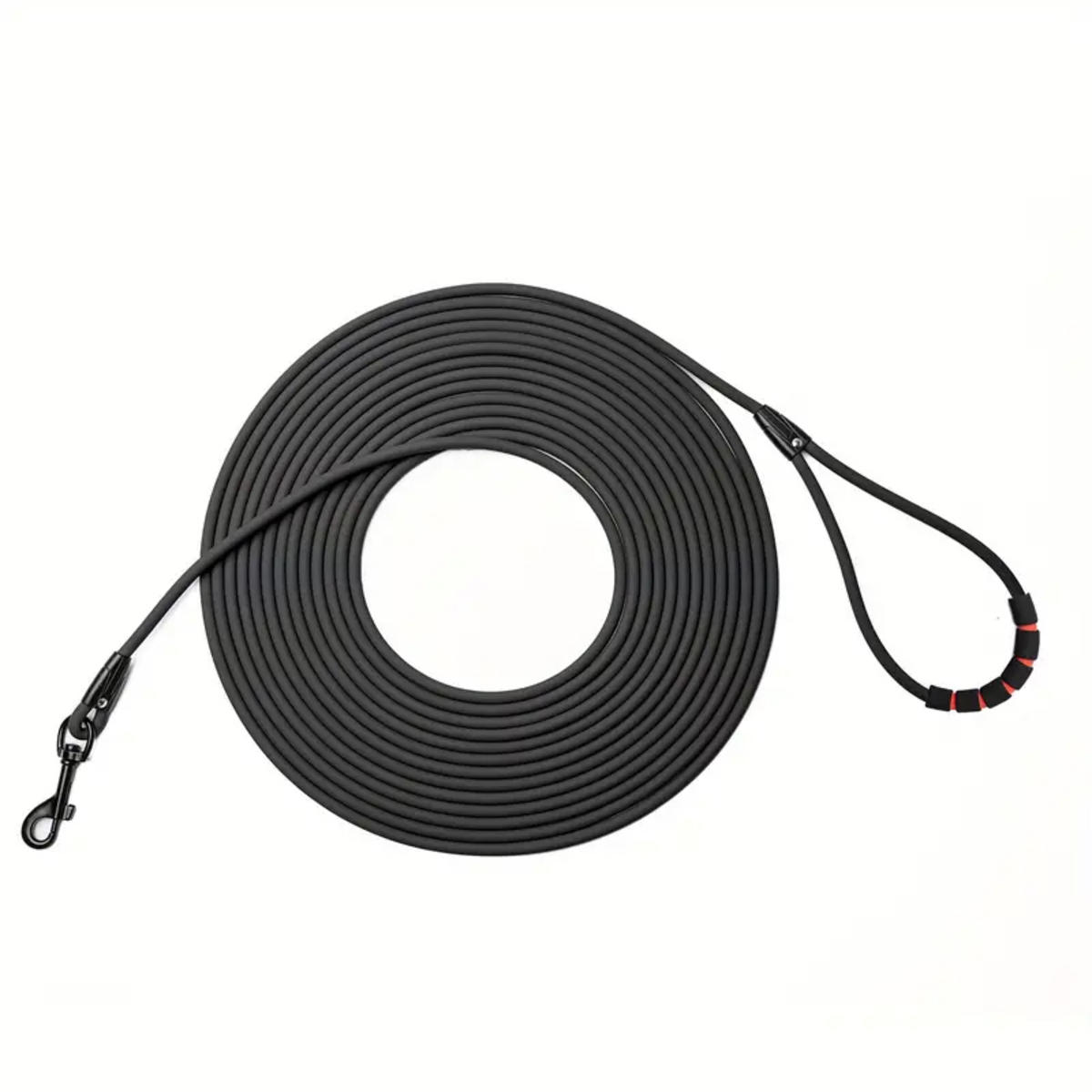 

Dog Leash Long Leashes Durable Training Recall Lead Long Great for Training Game In The Garden on The Beach S чорний