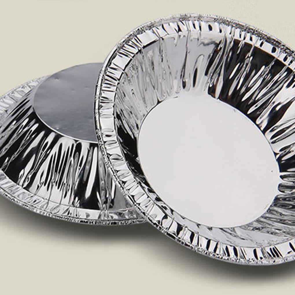 250piece Round Egg Tart Molds Pan Made of Reliable Aluminum Foil Not Easy to Deform Disposable Aluminum Foil Tart Pan