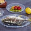 Disposable Plastic Plate Fruit Plate Disc Thickened Transparent Household Bbq Picnic Plate Supply