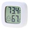Magnetic Digital Thermometer Hygrometer Universal for Car Indoor Home Office