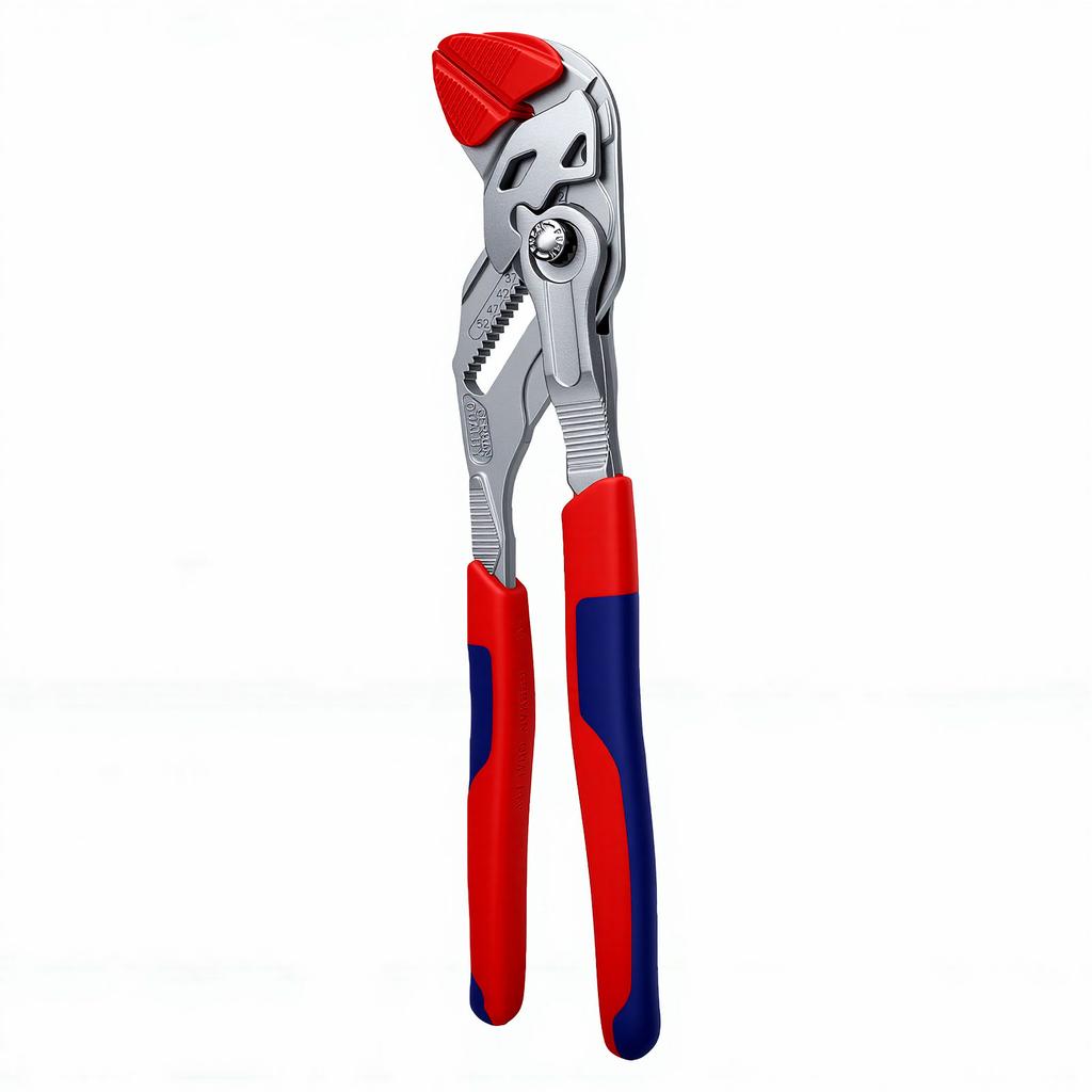 7.5 Inch Quick Adjust Pump Pliers CrV Steel Wrench Tool for HVAC Plumbing Repair 36mm Opening 25 Tooth Gear Dual Color
