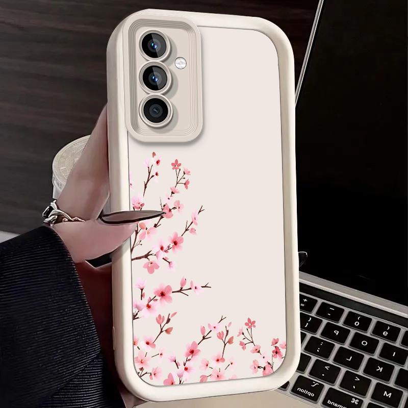 Cherry Blossoms Case for Samsung Galaxy A53 A50 A50S A36 5G A35 A34 A33 A32 A30 A26 A24 A23 A22 A20 A16 A15 A14 A13 A12 4G Cover