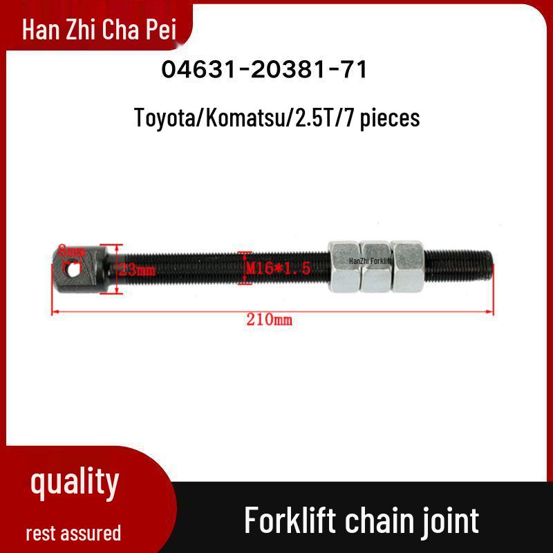 Fits Toyota/Komatsu 2.5T 7-plate forklift chain connectors 04631-20381-71.