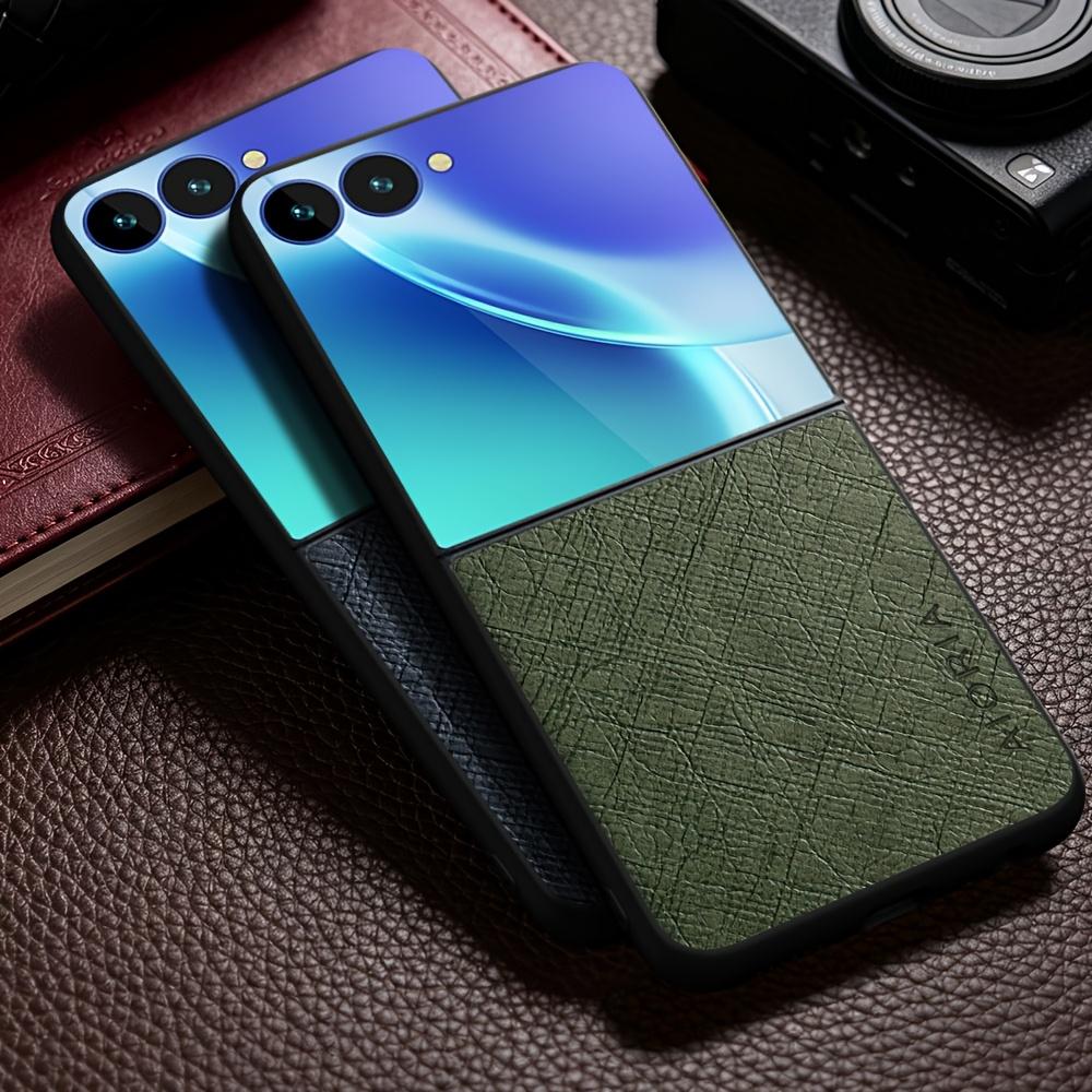 Phone Case: Minimalist Luxury Style Phone Case for Samsung for Galaxy Z Flip 8 7 FE 6 5 4 3 Scratch-resistant Protection for Galaxy Z Flip8 Case