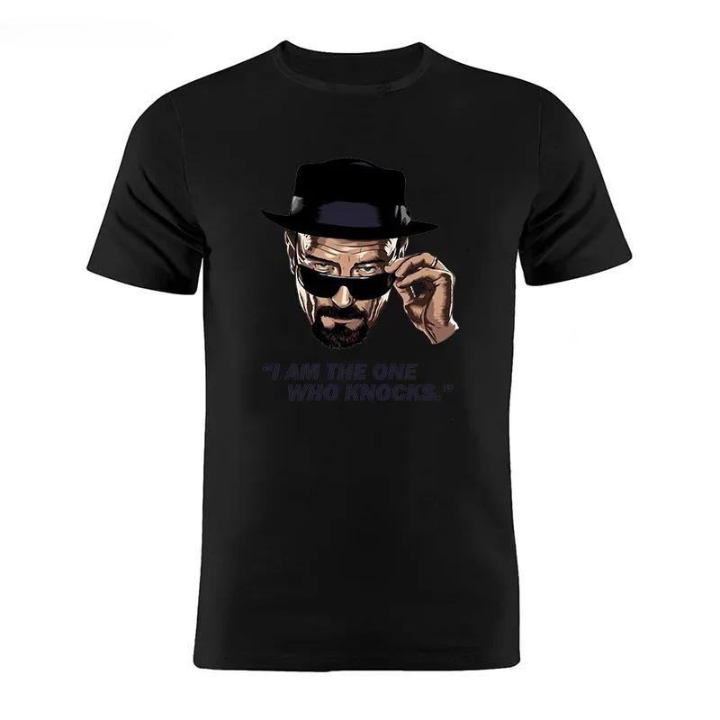 LET S COOK CHEF T-SHIRRT - Breaking Bad Walter White Meth Heisenberg TV Grafická trička Unisex oblečení WoUnisex Tops Tričko