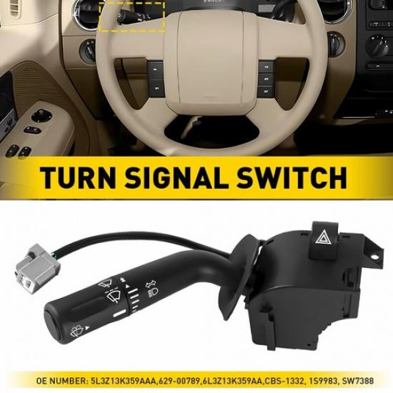 

Turn Signal Switch For Ford F-150 2005-2008 W/ Wiper And Washer Controls
