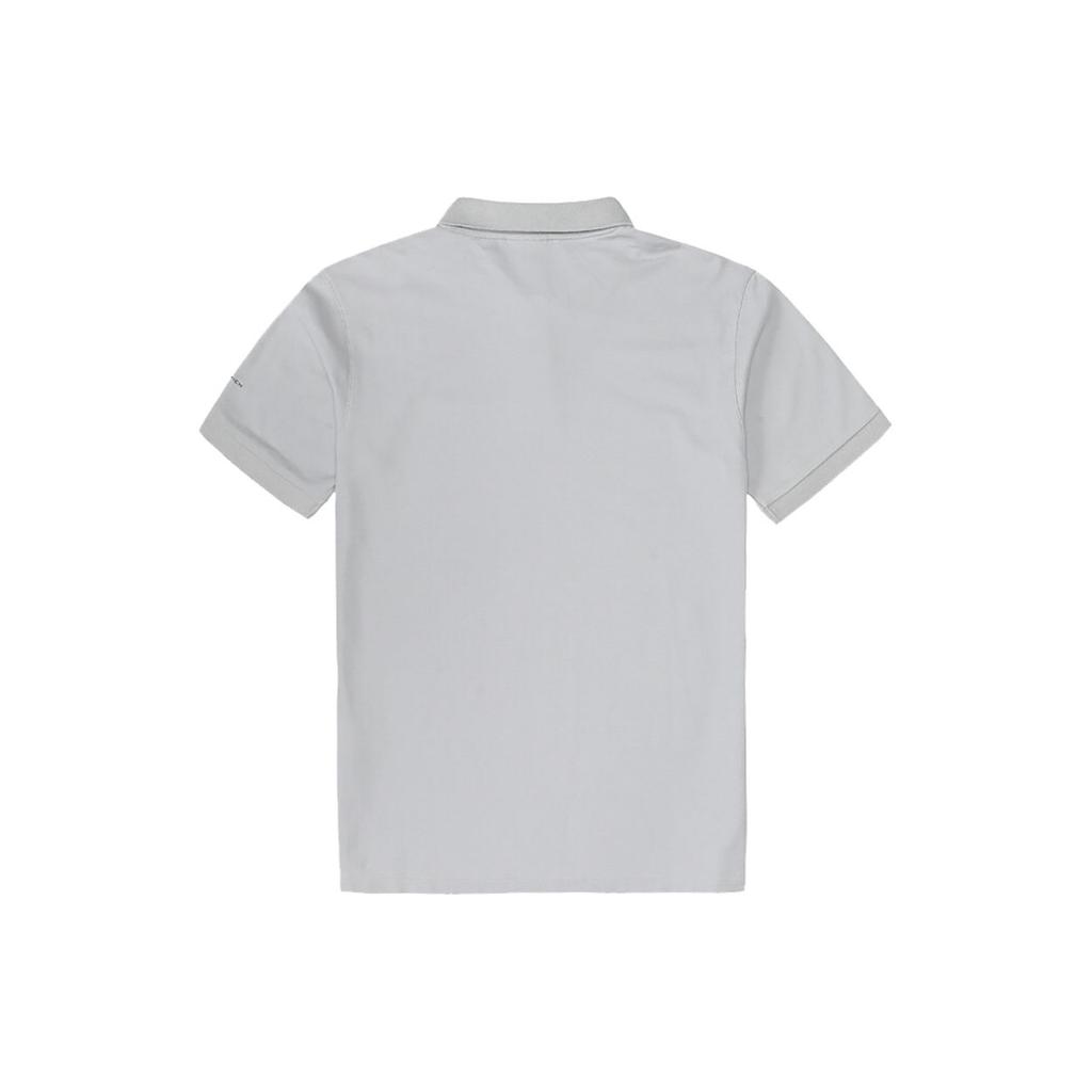 Columbia Casual Moisture-Wicking Short Sleeve Polo Shirt Men tops Light-Gray AE3119-039