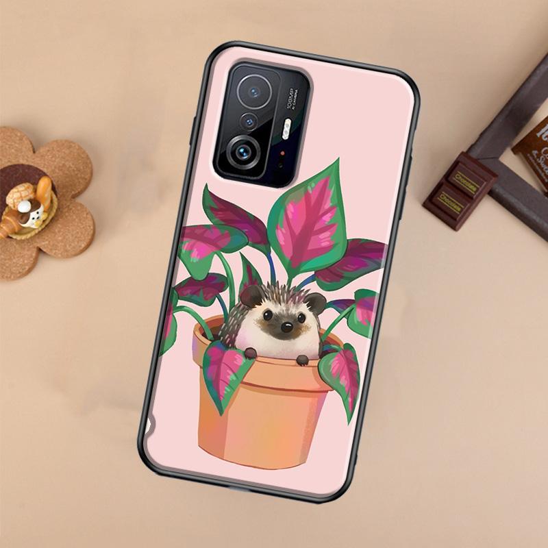 Kawaii Little hedgehog colored Case For Xiaomi POCO X7 X6 Pro X3 X5 M6 F3 F5 F6 Pro 11T 12T 13T 14T Pro 13 14 Ultra Cover