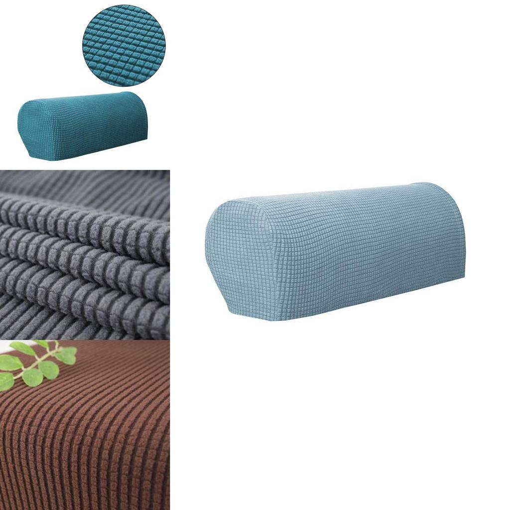 Stylish And Durable Armrest Protectors For Sofa And Chair Featuring Soft Spandex Fabric And Easy Installation