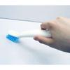 Ohe Shoe Cleaning Brush, White, Approx. 22cm H x 3.3cm W x 4.3cm D, Animal Shoe Brush with Rabbit Hook Brush