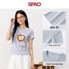 SPAO Women's Apple Print Short Sleeve T-Shirt