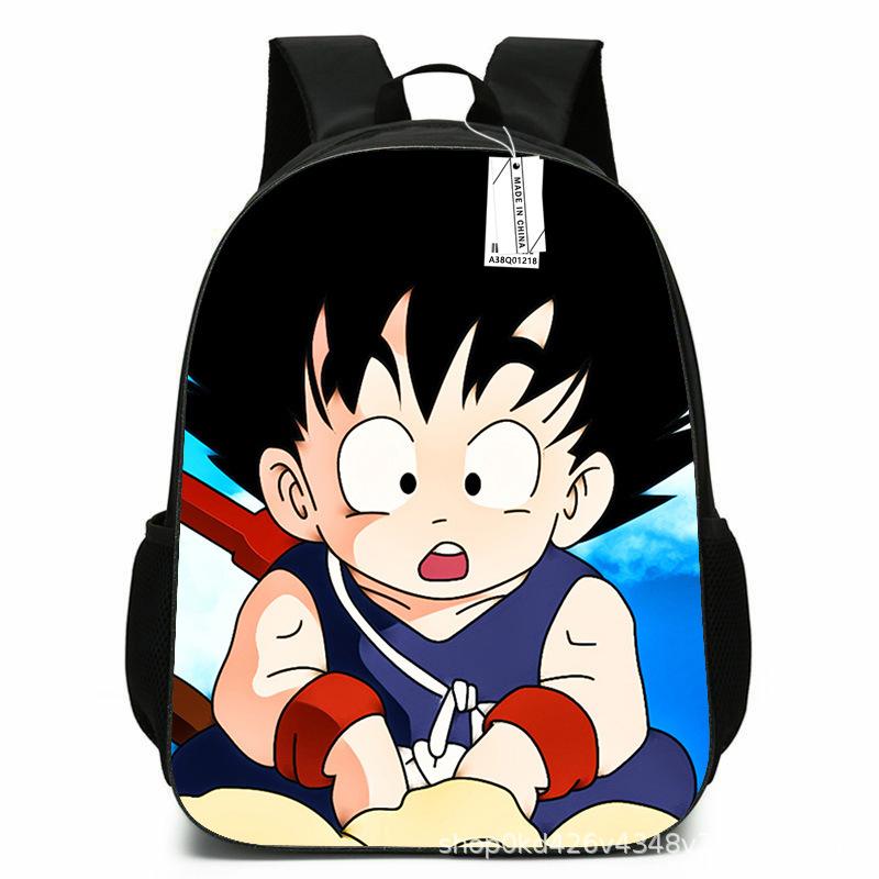 Dragon Ball Animation Cartoon School Bag Elementary and Secondary School Backpack Backpack Large Capacity Wukong Backpack