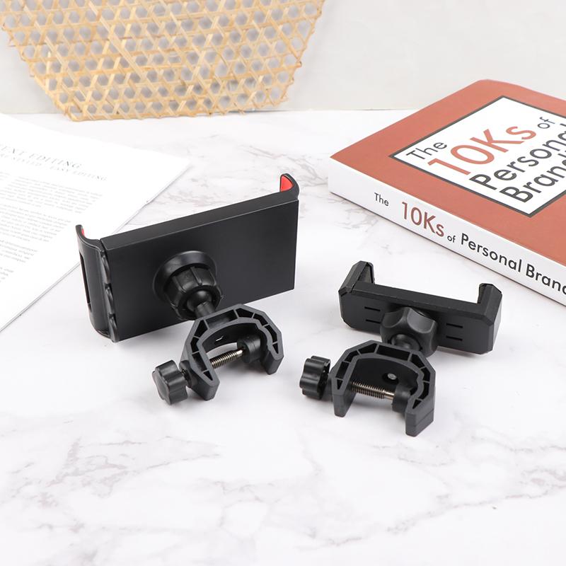 Phone Holder 360 Degree Rotating Universal Microphone Supporting Stand For 6.5-18Cm Smart Phones Music Live Show Holder