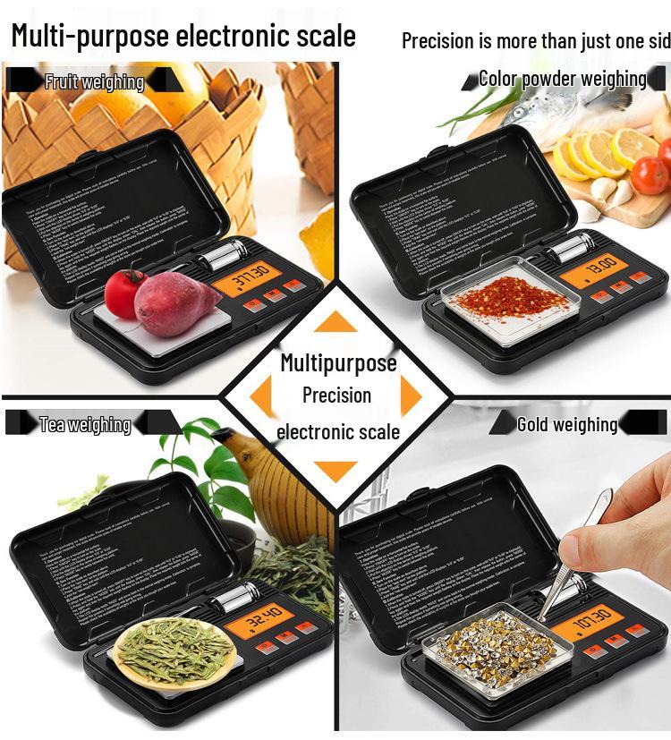 Mini High-Precision Portable Jewelry Scale 0.001g