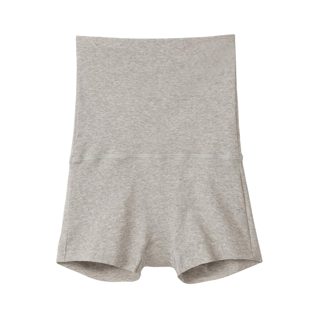 Gunze HOTMAGIC MH7868P Belly Wrap Cotton Fleece Warm Cold Gray Size L Women's Shorts, Blend, Lining, Moisture-Wicking, Heat-Generating, Innerwear,