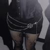Vintage Star Waist Belly Chain Women Gothic Personality Desiner Metal Belt  Body Waist Chain Jewelry Accessories