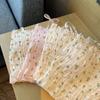 Summer Floral Suspender Women with Chest Pad Chic Small Interior Design Feeling Pleated Top