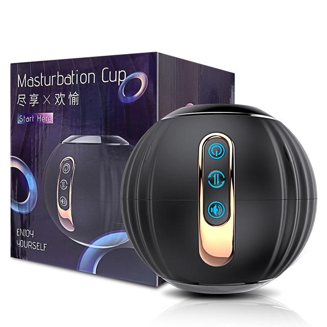 Automatic Rotating Thrusting Male Masturbators Blowjob Pocket Pusssy Silicone Vagina Adult Goods Sex Toys for Men Mastubator Cup