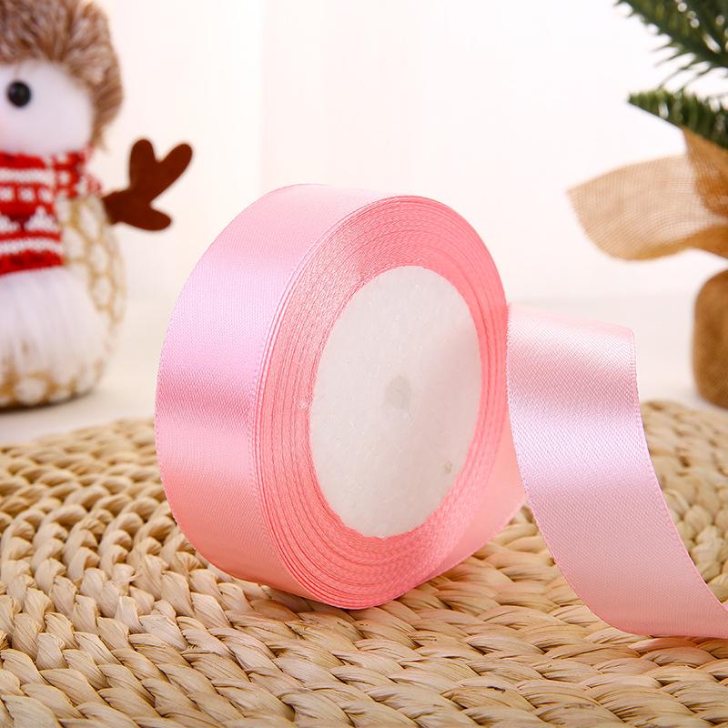 2.5Cm Polyester Webbing, Cake Gift Packaging Bouquet Material Fruit Ribbon Ribbon