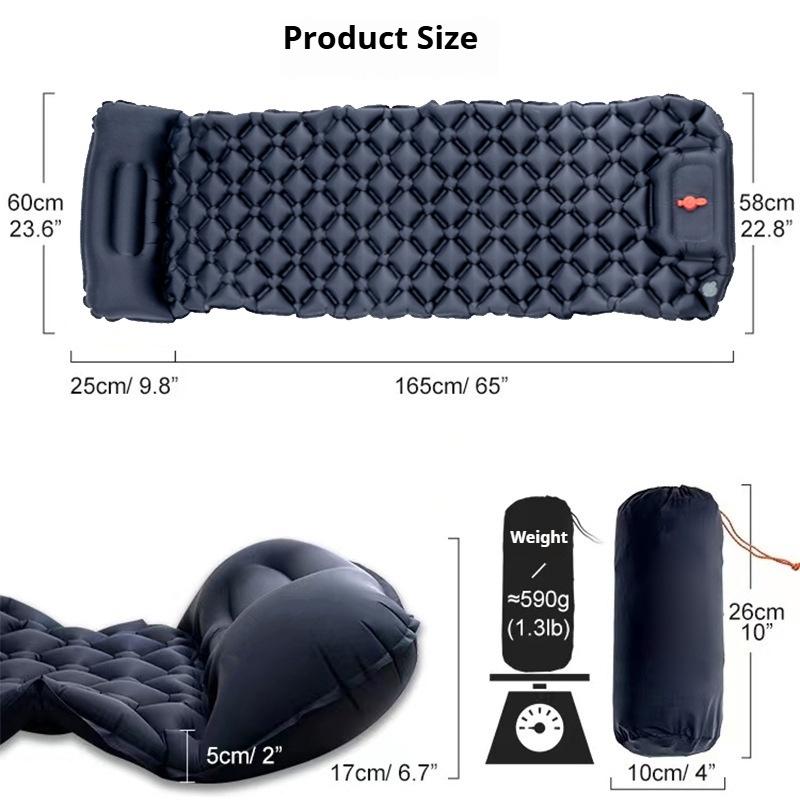 Automatic Inflatable Mattress Outdoor Camping Tent Sleeping Pad Single Convenient Air Mat
