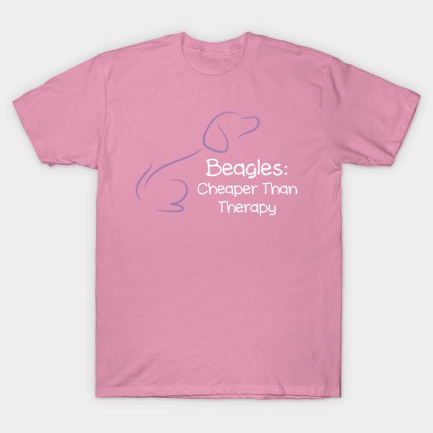T Shirt Women Beagles Cheaper Than Therapy Harajuku Print Kawaii Tshirt Summer Short Sleeve Female T-Shirt Top Tee