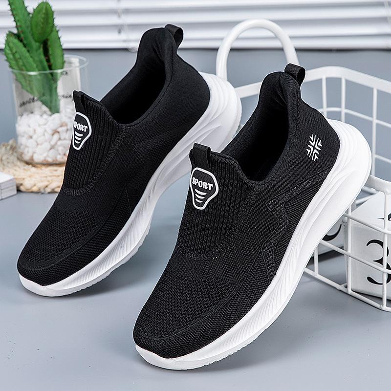 Nowe buty damskie codzienne miękkie podeszwy pojedyncze buty damskie wygodne oddychające leniwe buty buty codzienne