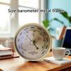 Barometer, Temperature And Humidity Gauge, Elegant Weather Forecast Tool, Wall Mounted Decoration, 990-1030Hpa, 960-990Hpa