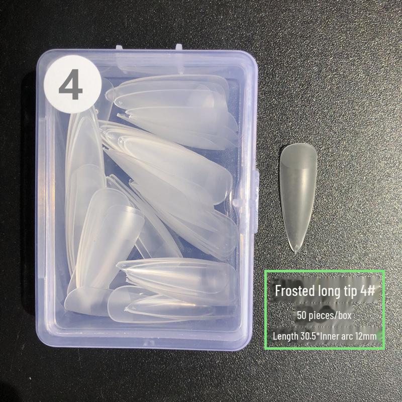Matte ultradünne spurlos aufklebbare künstliche Nägel mit optionalen Nachfüllpackungen, doppelt verwendbar als vollständige oder halbe Aufkleber, kein Polieren erforderlich