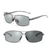 Polarized Tinted Pilot Sunglasses for Men UV400 Polarized Tinted 3 [REONAS] + - Driving, Fishing, Protection, (Gunmetal)