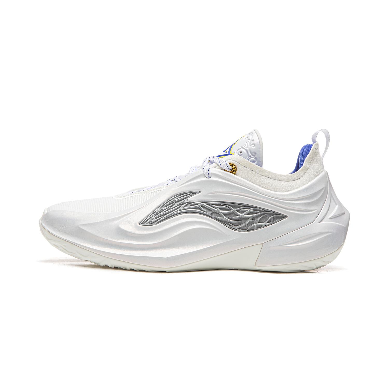 Li-Ning Jimmy Butler 4 JB4 Low Basketball Shoes Men s White/Blue/Gold ABAV089-30 42
