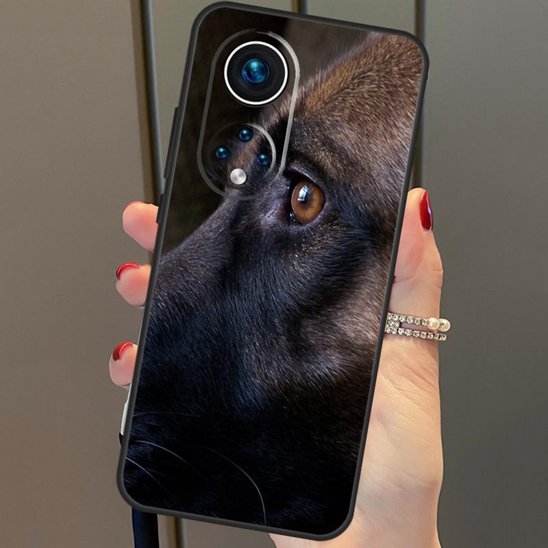 Deutscher Schäferhund-Abdeckung für Honor 50 Lite Fall für Huawei P20 P30 P40 Pro Nova 9 5T P Smart 2021 8X 9X 10i