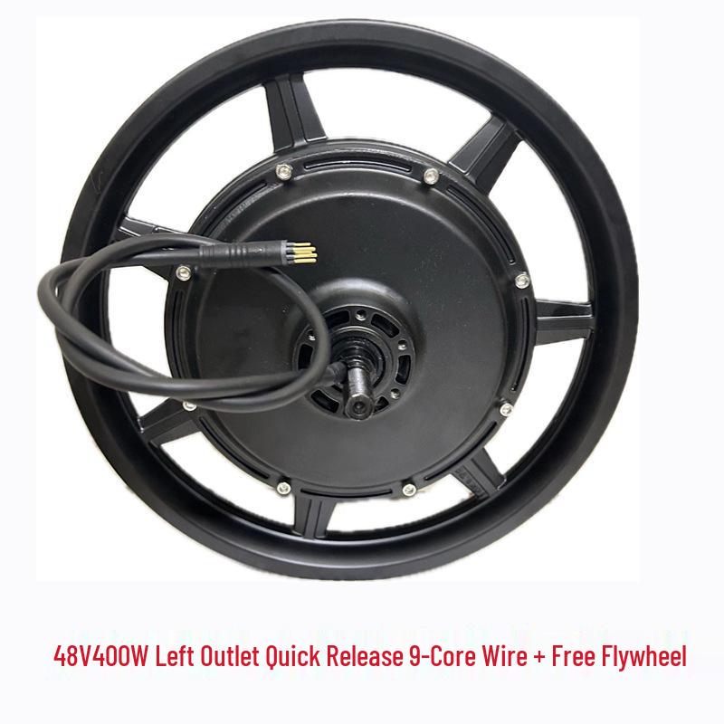 48V 14-Inch 400W Folding Electric Ride-Hailing Vehicle with Brushless Gearless Motor, 250W Disc Brake, and High-Speed Rear Drive