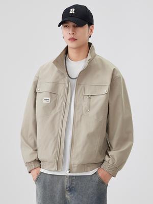 Men's 2025 American-Style Workwear Jacket: Autumn/Winter Windproof, Waterproof, Breathable, Warm Top