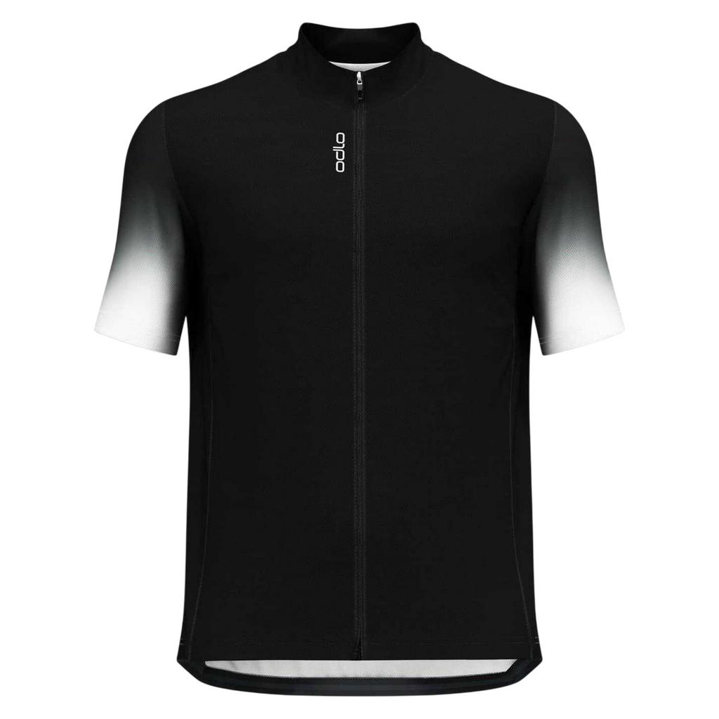 Odlo Mens Gradient Print Slim Cycling Jersey