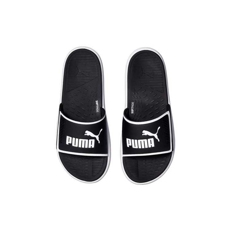 Puma Softride Slide Bílá Černá Pánské Tenisky 382111-01
